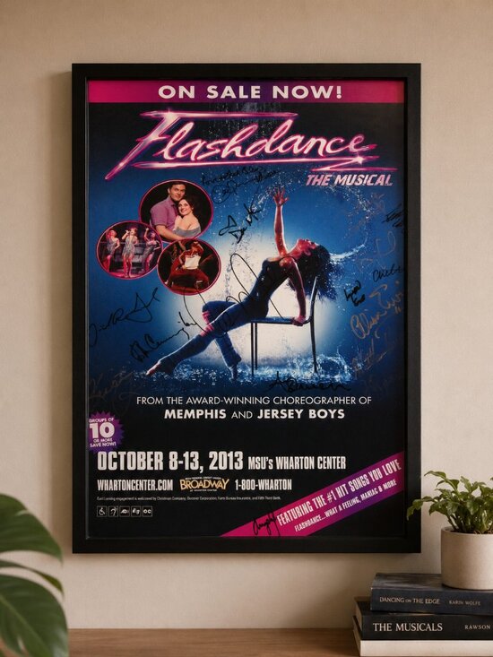 Other - Flashdance Lobby Card Autographed 2013